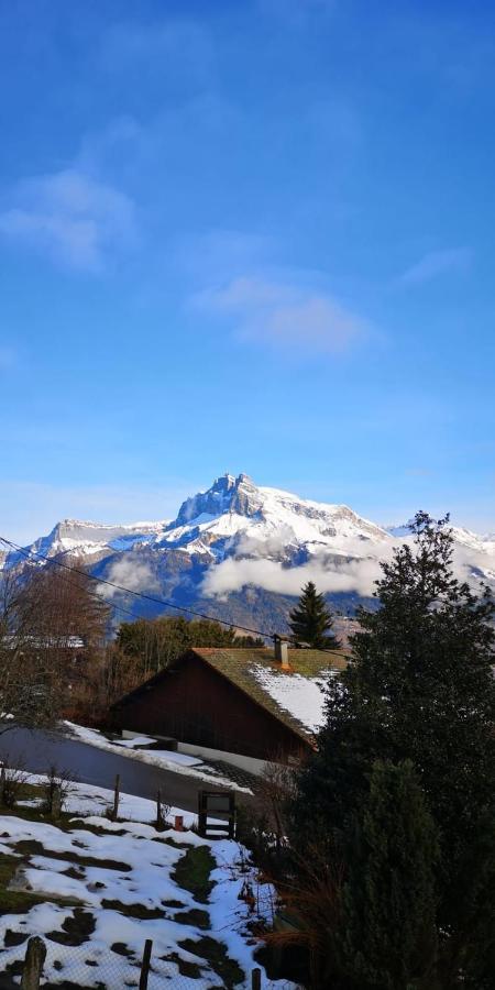 Beautiful Apt With Balcony At Combloux ! Buitenkant foto